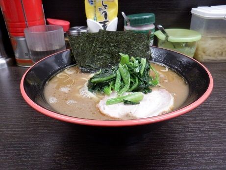 「ラーメン　並」@横濱家系ラーメン 勝鬨家の写真