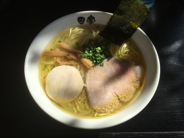 「塩そば」@中華そば 田家 本店の写真