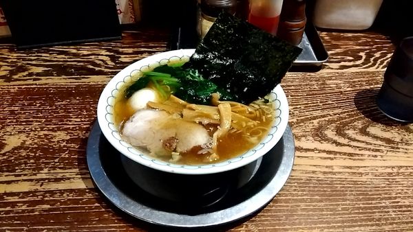 「あっさりラーメン（７００円）」@あじゃあらの写真