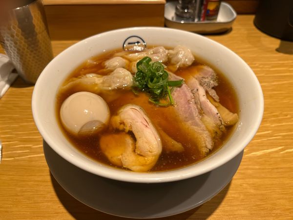 「特性ワンタンメン」@中華そば 二階堂の写真