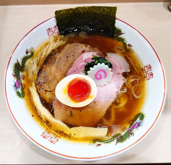 「生姜醤油ラーメン」@手揉み中華そば 中村の写真