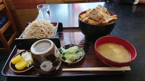 「豚丼セット」@あつぎ長寿庵の写真