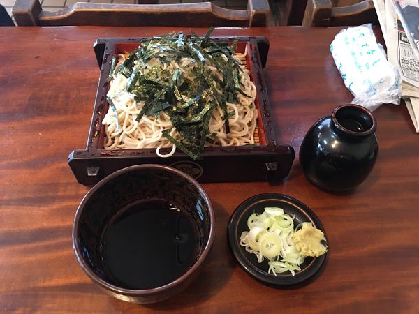 「ざる大盛り」@砂場の写真