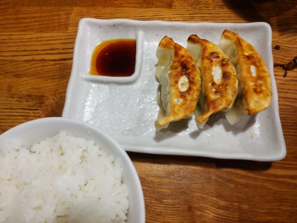 「餃子セット280円」@百歩ラーメン 川越店の写真