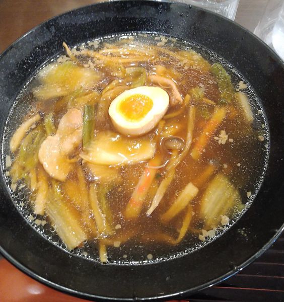 「あんかけラーメン」@幸福麺処 もっちりやの写真