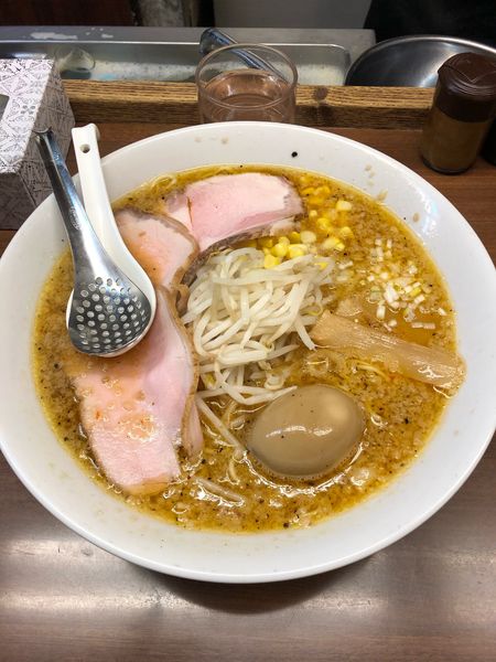 「一番ラーメン醤油味　オロチョン小辛　大盛り」@ラーメン一番の写真