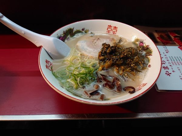 「高菜ラーメン」@博多長浜屋台やまちゃんの写真
