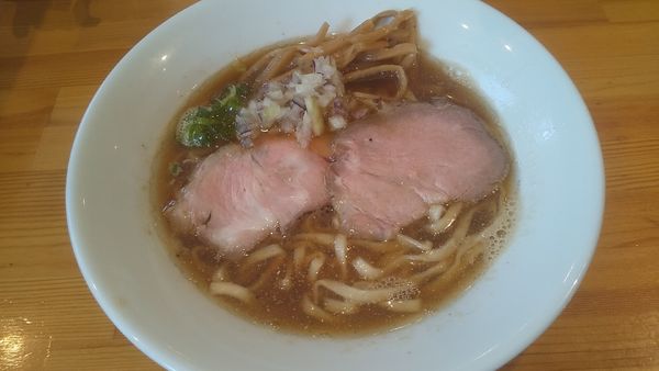 「【数量限定】にぼしブラウン(¥950)」@らぁ麺屋 はりねずみの写真