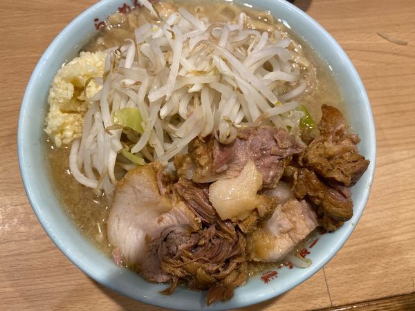 「中豚らーめん」@豚と脂。の写真