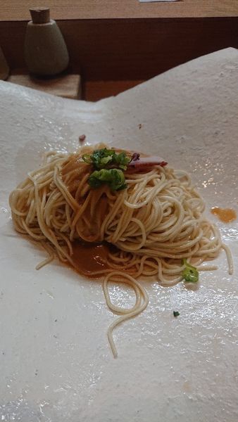 「あん肝替え玉」@芛堂寺の写真