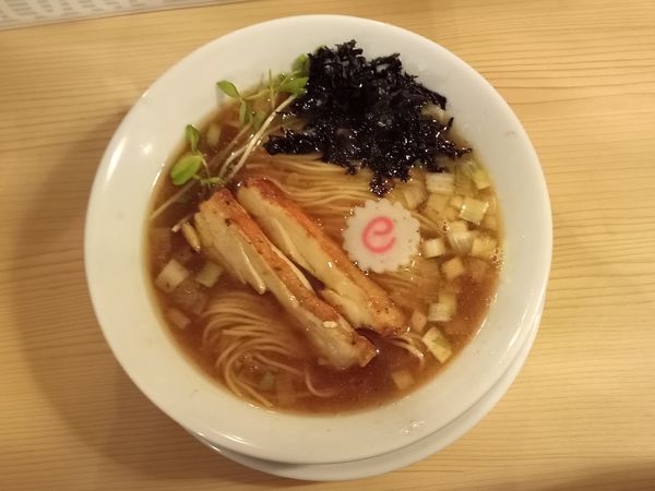 「さんま節らーめん」@クラム&チキンヌードル クラチキの写真