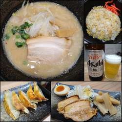 半味噌拉麺＋チャーハンセット ￥890