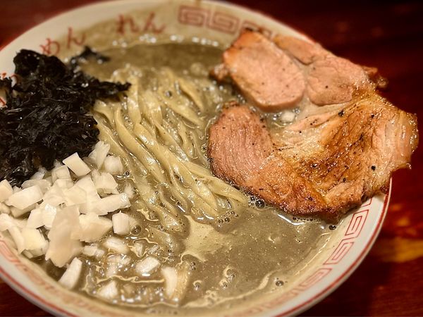 「セメント煮干し 950円」@豚骨らーめん れんの写真