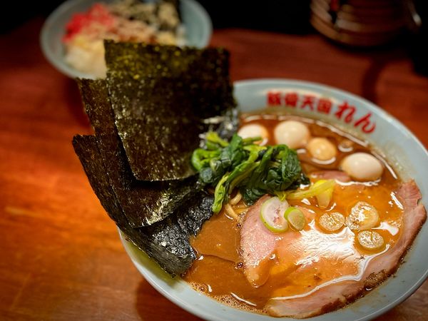 「豚骨天国 800円」@豚骨らーめん れんの写真