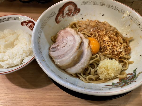 「ミニ油そば」@豚山 荻窪店の写真