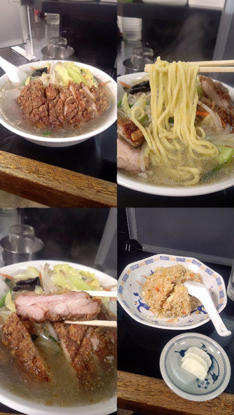 「『とりからたんめん+半ちゃーはんセット(¥950+250)』」@盛京亭の写真