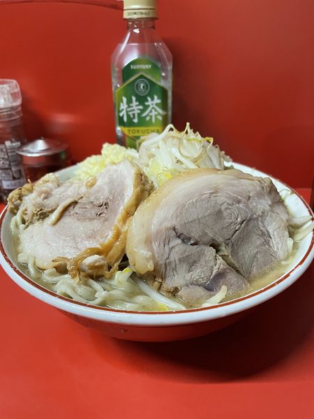 「小ラーメン（にんにく）¥950」@ラーメン二郎 京都店の写真