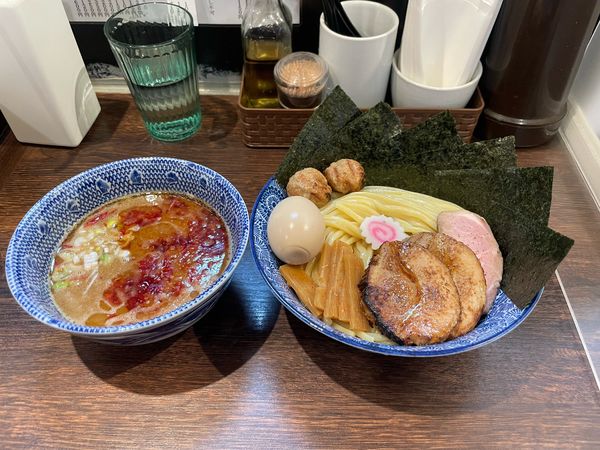 「【限定】濃厚えびつけめん」@麺処はなぶさの写真