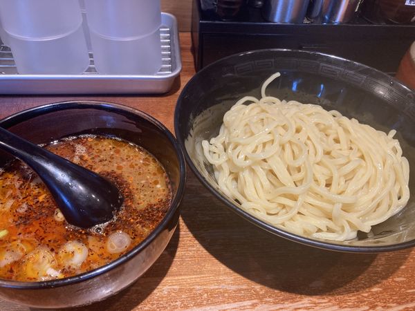 「辛つけ麺」@HERO KINGの写真