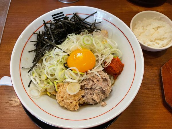 「山形ひっぱり混ぜそば」@烈火 庄内本店の写真