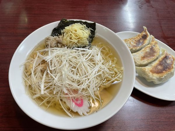 「しょうがラーメン＋ネギ」@佐野ラーメン 中村屋 野木店の写真