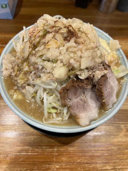 「ラーメン中盛り950円」@ラーメン盛太郎の写真