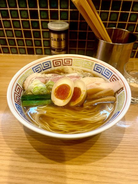 「特製中華そば」@ほっこり中華そば もつけの写真