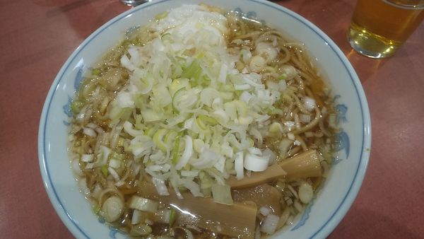 「らーめん+ネギ+半熟玉子」@らーめん 高尾の写真