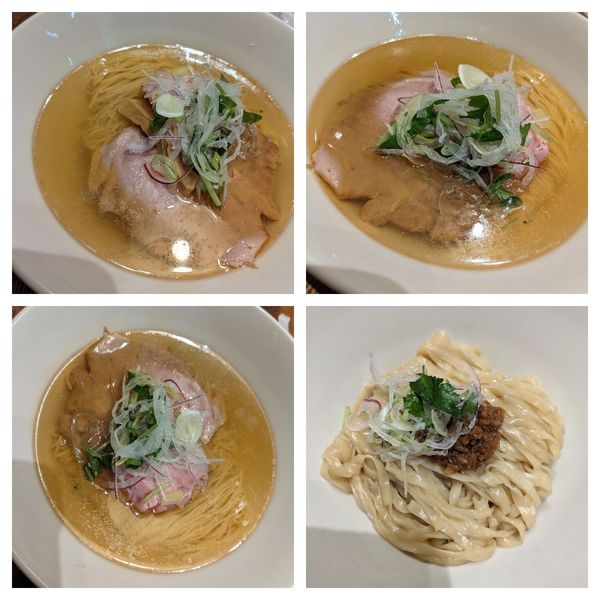 「塩ラーメン＋和え玉」@セキレイ 〜NIBOSHI no D5〜の写真