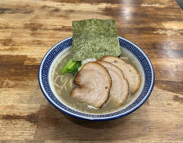 「チャーシュー濃厚煮干中華そば」@錦糸町中華そば さん式の写真