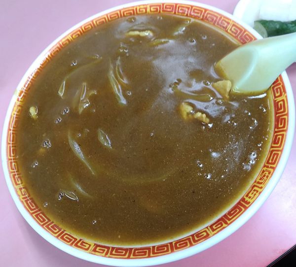 「カレーそば」@新駒の写真