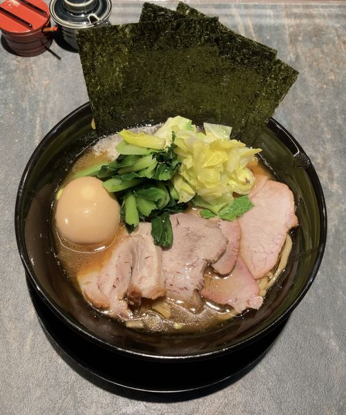 「全部入りラーメン」@宮元製麺の写真