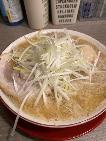 「ネギ味噌ラーメン」@背脂らーめん 背脂チャチャチャの写真