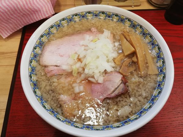 「背油煮干中華そば」@麺創庵 砂田の写真