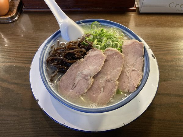 「ラーメン」@博多ラーメン しばらく 日本橋店の写真