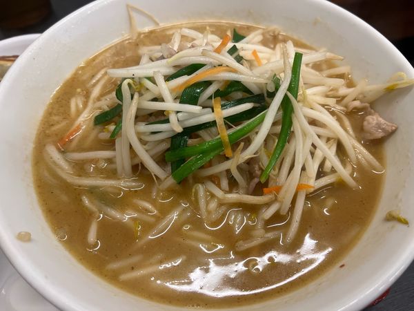 「味噌ﾗｰﾒﾝ固め580円」@日高屋 鶴ヶ峰店の写真