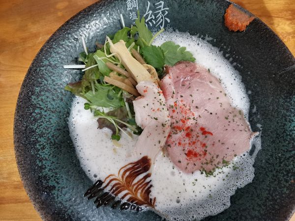 「鯛塩濃厚そば(単品)」@鯛塩そば 縁の写真