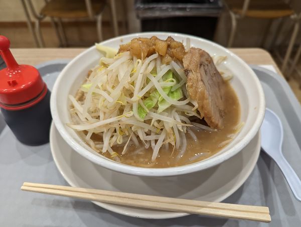 「ド乳化ラーメン」@ラーメン 中毒 東向島店の写真