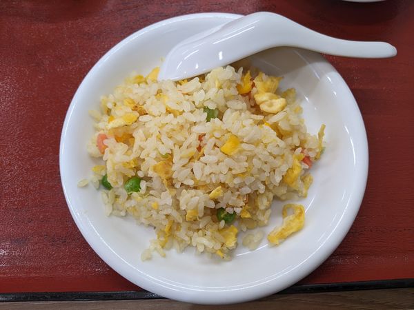 「タンメン＋半チャーハン：800円」@中華料理 福龍美食の写真