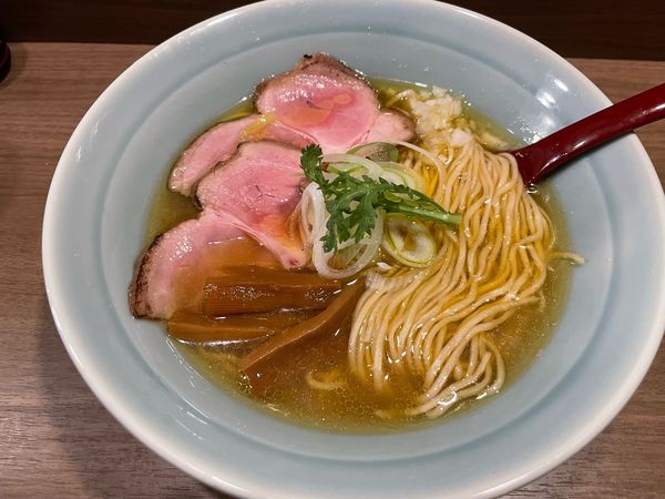 「限定麺A(鶏と魚出汁)@1000」@がふうあんの写真