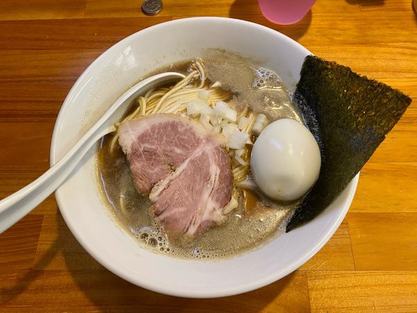 「Ｂ濁　出汁打込み式味玉　和玉」@煮干中華ソバ イチカワの写真