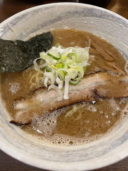 「和風豚骨ラーメン」@つけ麺屋 ひまわりの写真