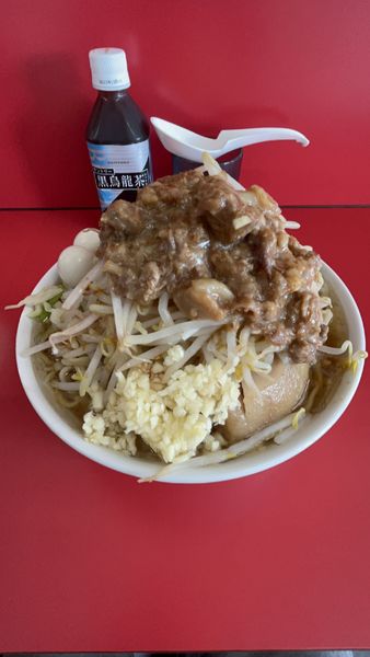 「小ラーメンTPうずら」@ラーメン二郎 ひたちなか店の写真