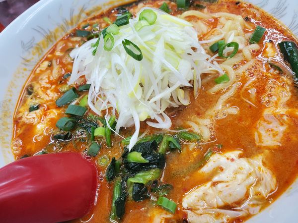 「ドラタンタン麺辛さ上級８００円」@らーめん ドラごんちの写真