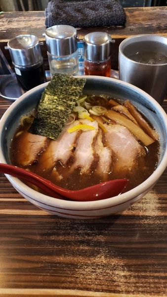 「中華そば＋焼豚4枚」@中華そば 螢の写真