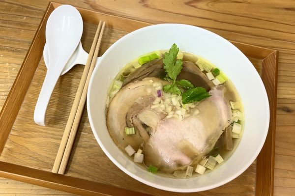 「煮干し塩 手揉みver.」@鶏と魚の写真