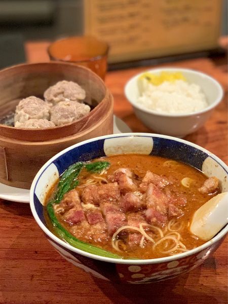 「ぱいこうだんだんめん」@支那麺 はしご 銀座本店の写真