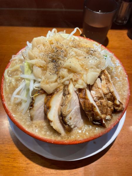 「ラーメン豚6枚」@らーめん バリ男 大森店の写真