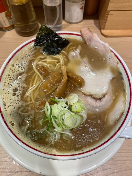 「中華そば」@東京煮干中華そば 三三㐂 大森の写真