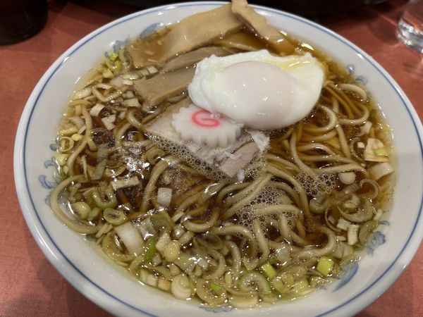 「ら～めん+玉子」@らーめん 高尾の写真